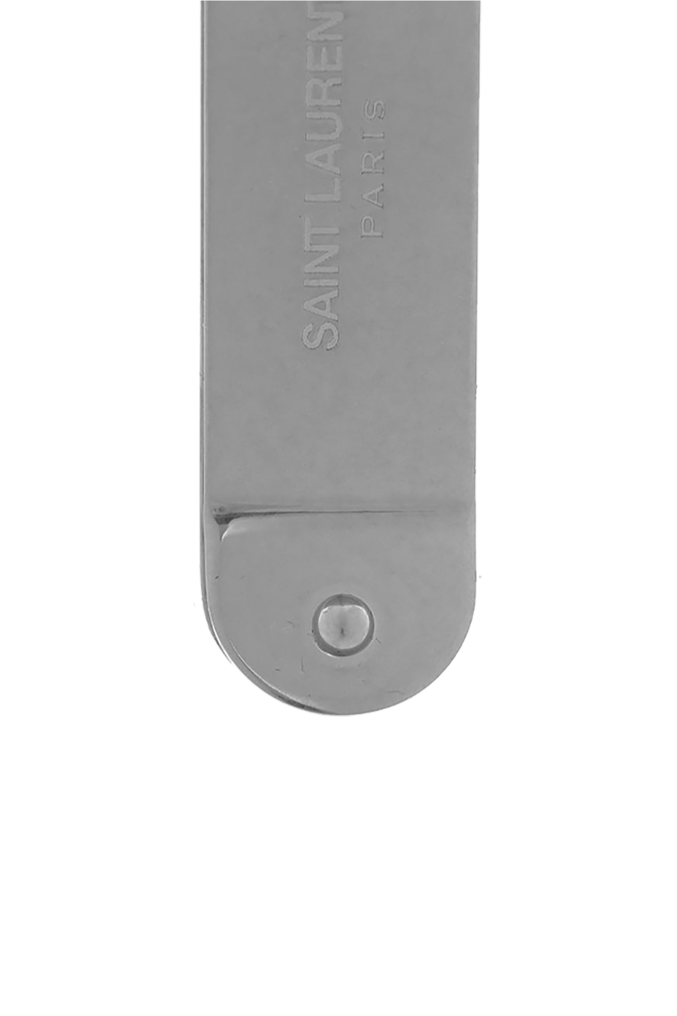 Saint Laurent Logo-embossed money clip | Men's Accessories